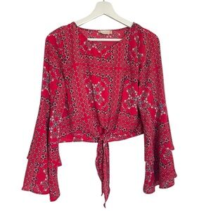 Altar’d State Bell Sleeve Blouse
